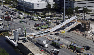 Florida Bridge Collapse — Original Picture Courtesy of NBC News